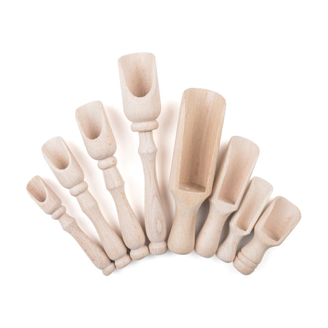 Wooden Scoop Set