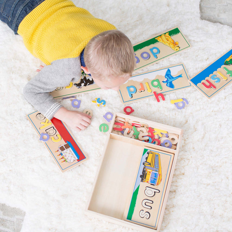 See Spell Learning Toy Melissa Doug My Treasure Toys