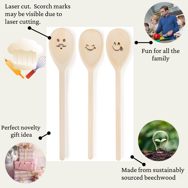 Emoji Wooden Spoon Set – My Treasure Toys
