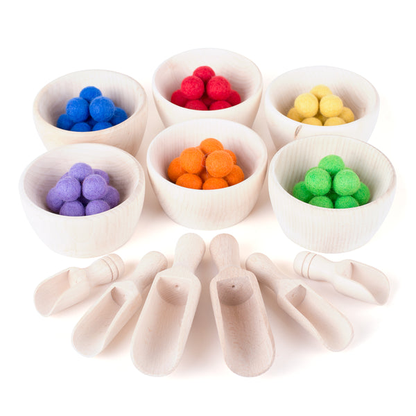 Rainbow Colours Sorting Set
