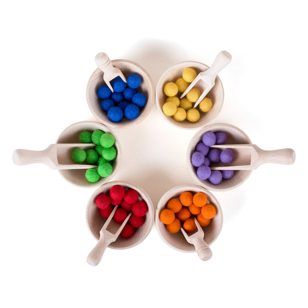 Rainbow Colours Sorting Set