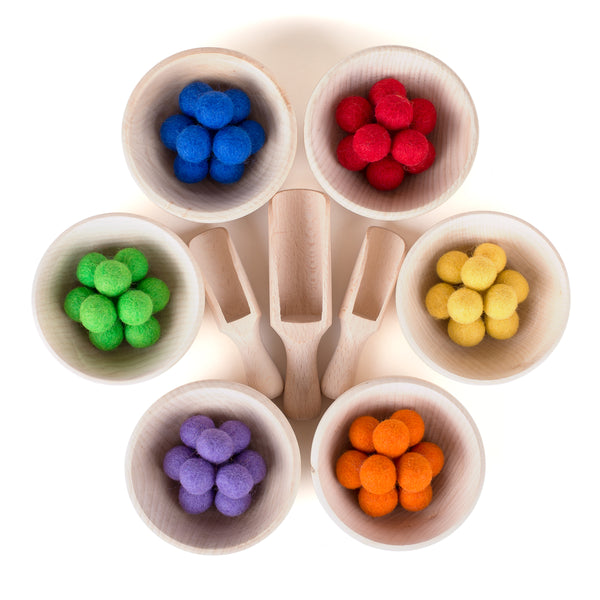 Rainbow Colours Sorting Set