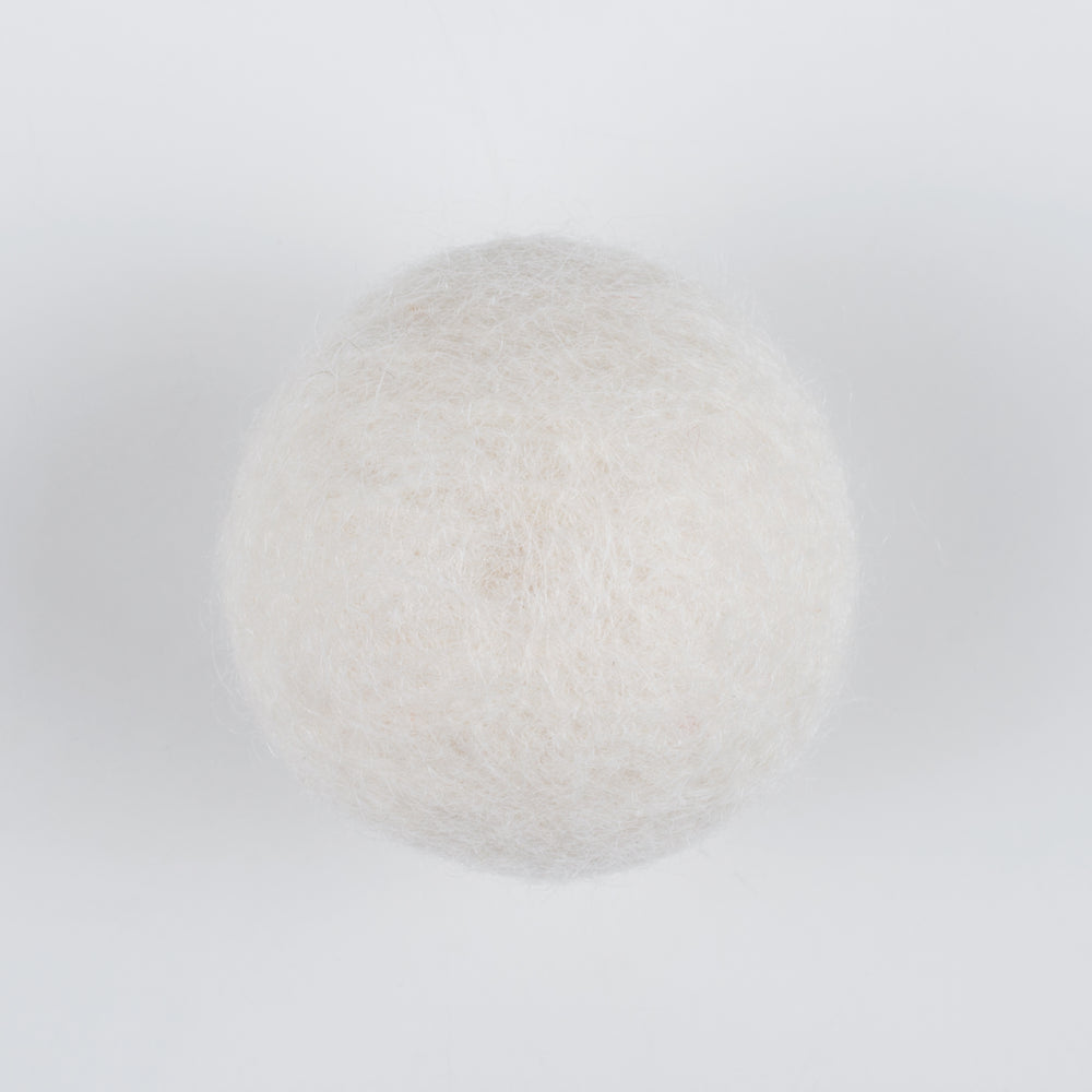 Small Natural Felt Ball