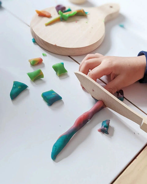 Mini Play Dough Board & Knife Set