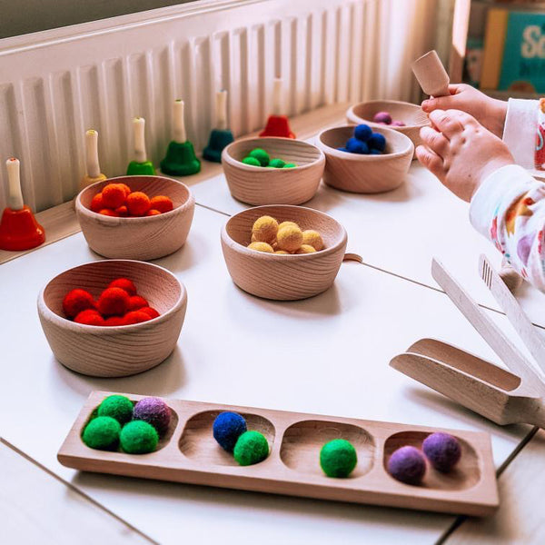 Rainbow Colours Sorting Set