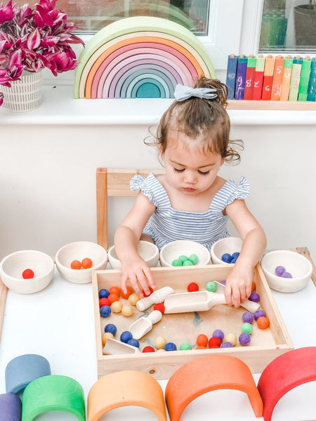 Rainbow Colours Sorting Set