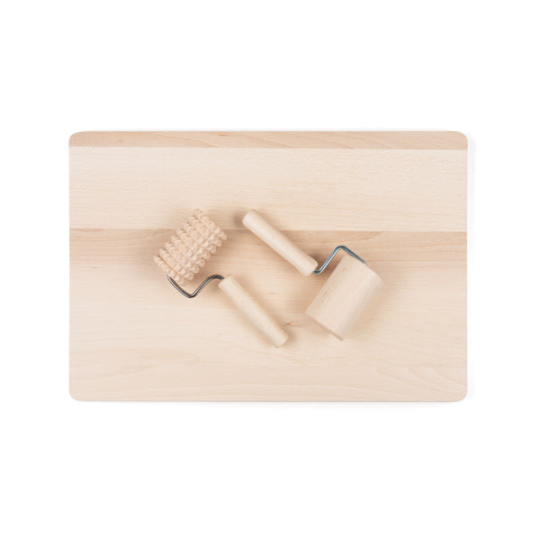 Wooden Play Dough Set - Rolling Pins & Board