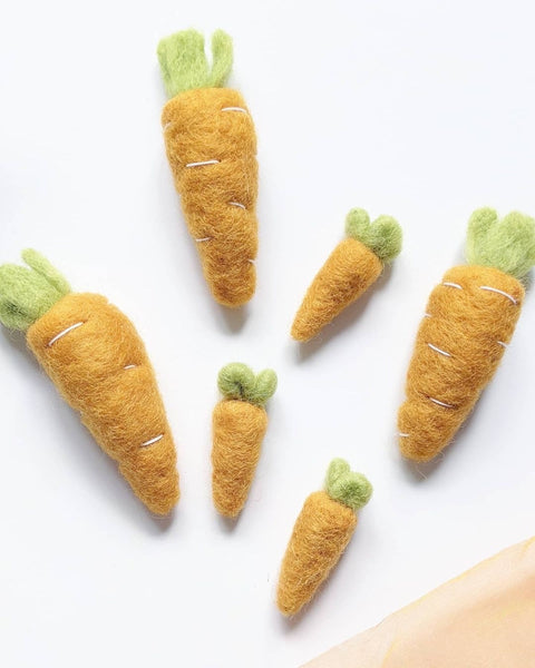 Mini Felt Carrot