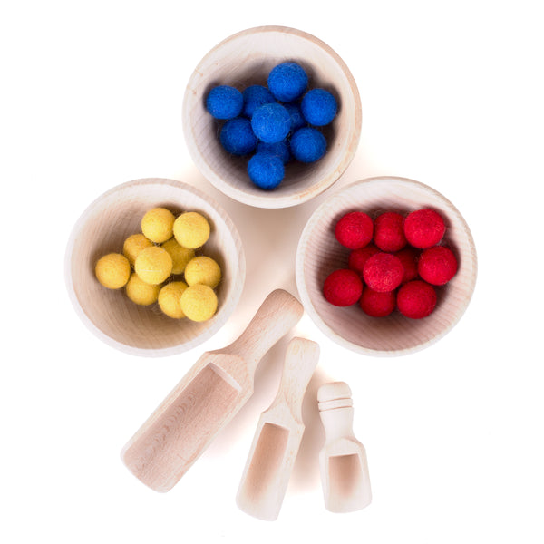 Primary Colours Montessori Sorting Set