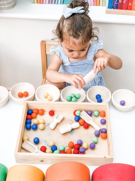 Montessori Wooden Tray