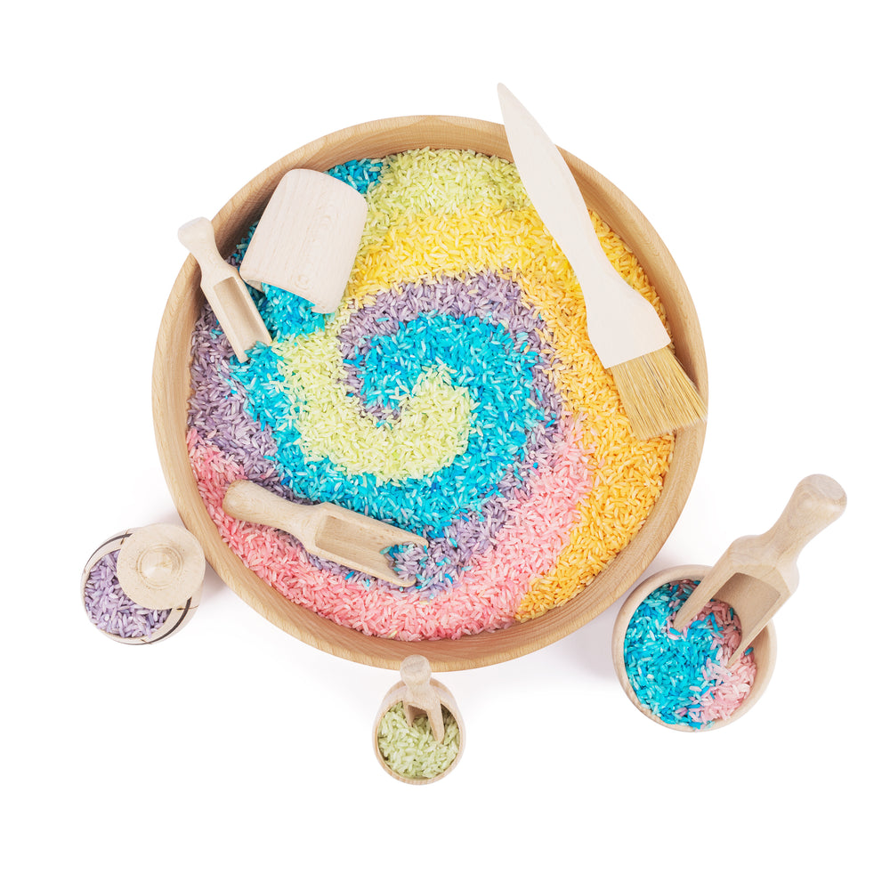 Montessori Wooden Sensory Bin