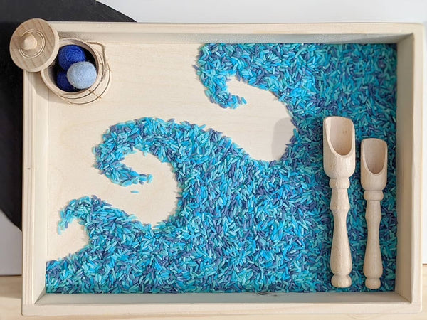 Wooden Scoop Set